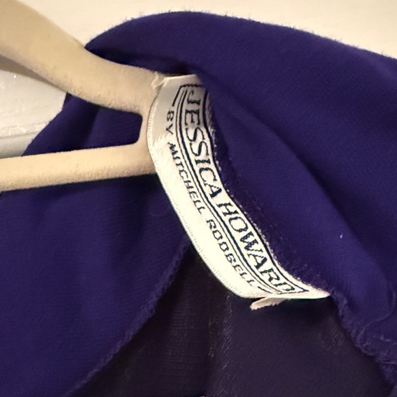 Vintage Jessica Howard Blue Women's Dress - Picture 5 of 5